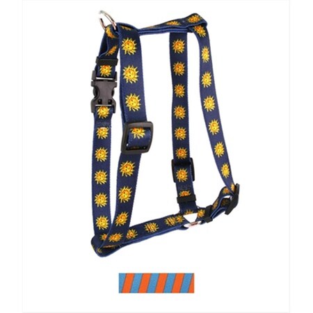 Team Spirit Orange And Teal Roman Harness - Small/Medium